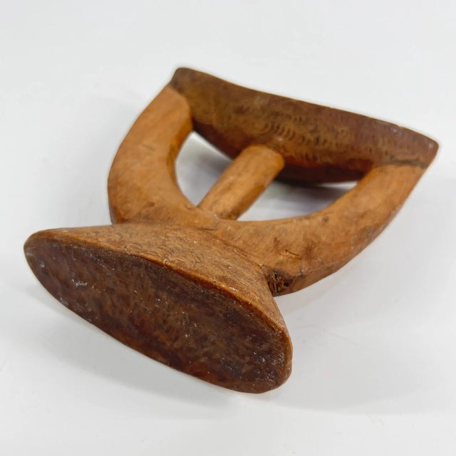 Early 20th Century Wooden Headrest Ethiopia For Sale - Image 4 of 7