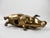 1970s Vintage Brass Hog Sculpture Bank For Sale - Image 5 of 6