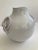 Ceramic White Glazed Ceramic Vase With Braided Handles For Sale - Image 7 of 10