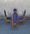 Vintage Bentwood High Back Dining Chairs from Thonet, 1980s, Set of 4, in Very Good conditions. Designed 1920 to 1949 This...