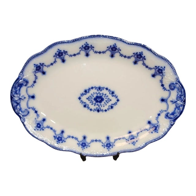 19th Century Wh Grindley Meat Platter For Sale