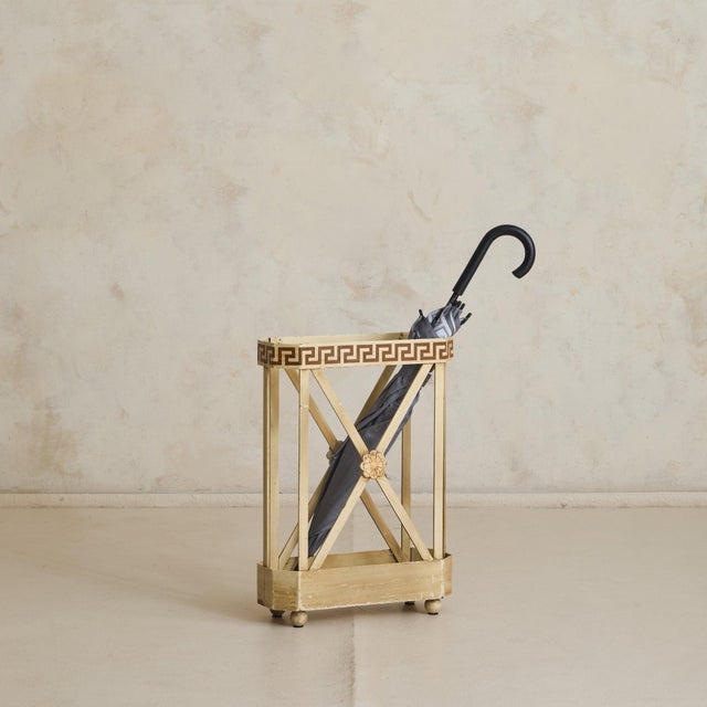 Neoclassical 1970s French Neoclassical Umbrella Stand from Parisian Hotel For Sale - Image 3 of 11
