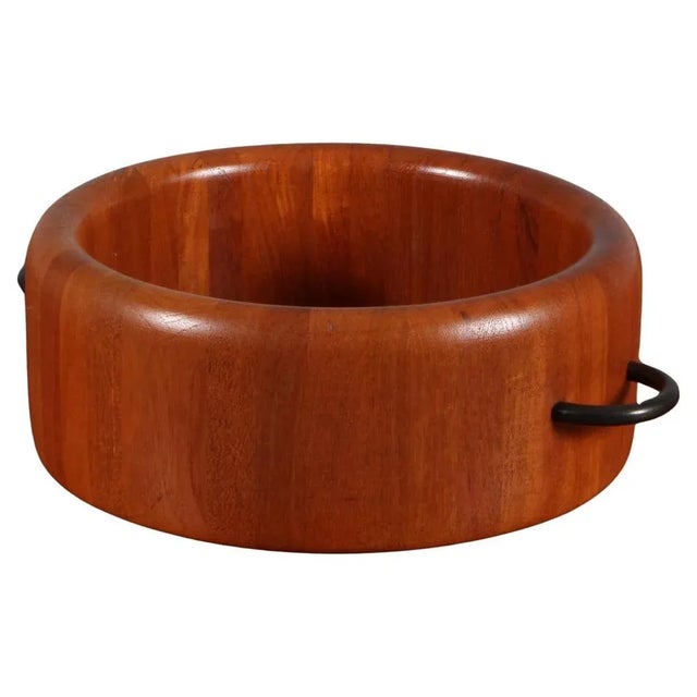 1960s Bowl in Teak, 1960s For Sale - Image 5 of 5