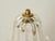 Bell-Flower Murano Glass and Brass Table Lamps from Barovier, Italy, 1940s, Set of 2 For Sale - Image 10 of 16