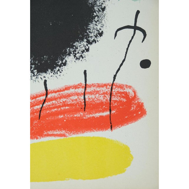 Modern Joan Miro, Obra Inedita Recent I, Original Lithograph For Sale - Image 3 of 5