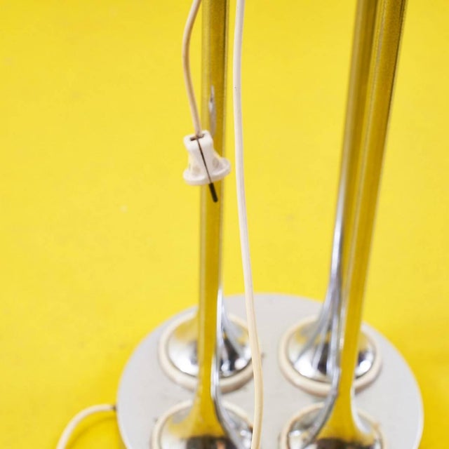Space Age Chrome Metal Floor Lamp For Sale - Image 13 of 15