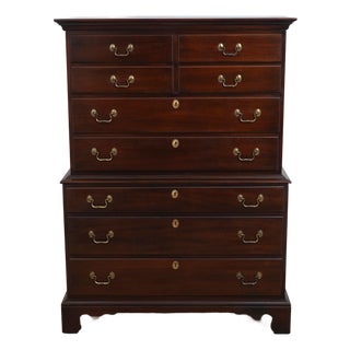 Link Taylor Heirloom Mahogany High Chest For Sale