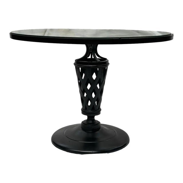 Mid 20th Century Woodard Florentine Center Table for Patio, Attributed For Sale