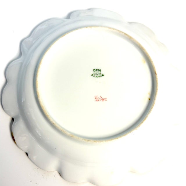 1893 Haviland Limoges Aesthetic Movement Crab Plates - Set of 6 For Sale - Image 9 of 18
