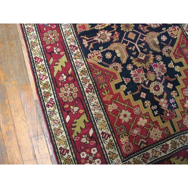 Art Deco Early 20th Century Pair of Caucasian Karabagh Runner Carpets (3'6" x 107 x 550) For Sale - Image 3 of 8