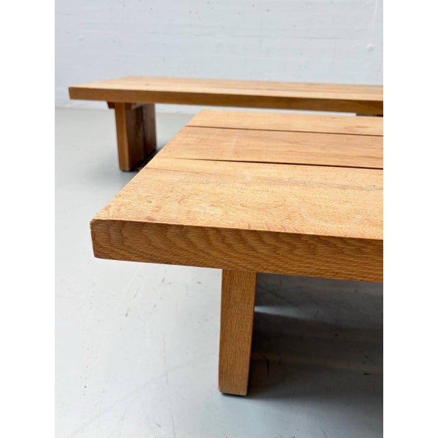 Vintage Coffee Table in Wood, 1970s For Sale - Image 4 of 18