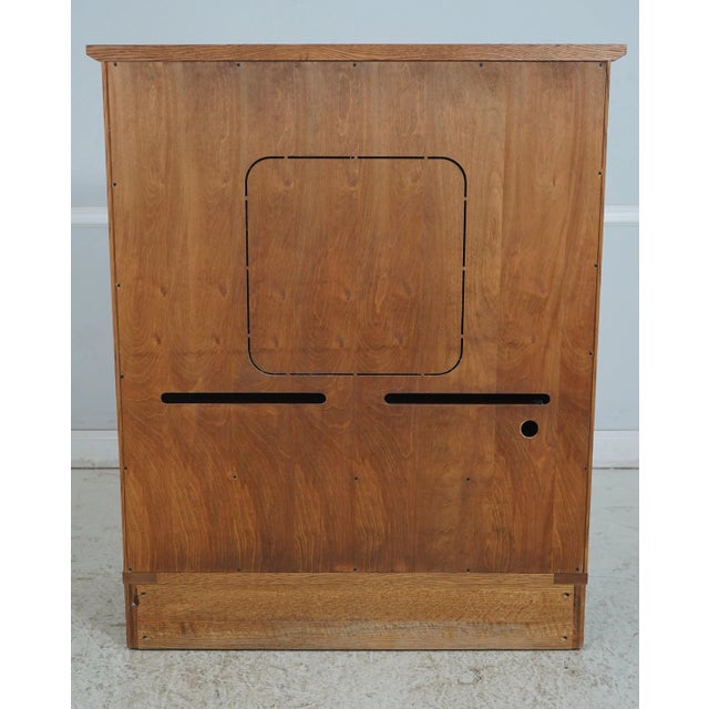 Stickley Mission Oak Arts & Crafts Tv Cabinet For Sale - Image 16 of 18