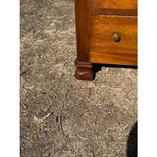 19th Century Louis Philippe Solid Walnut Chest of Drawer / Commodes For Sale - Image 16 of 18