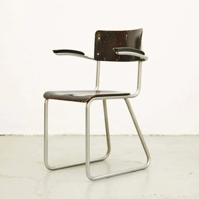 Bauhaus Dutch Bauhaus Chair, 1930s For Sale - Image 3 of 11
