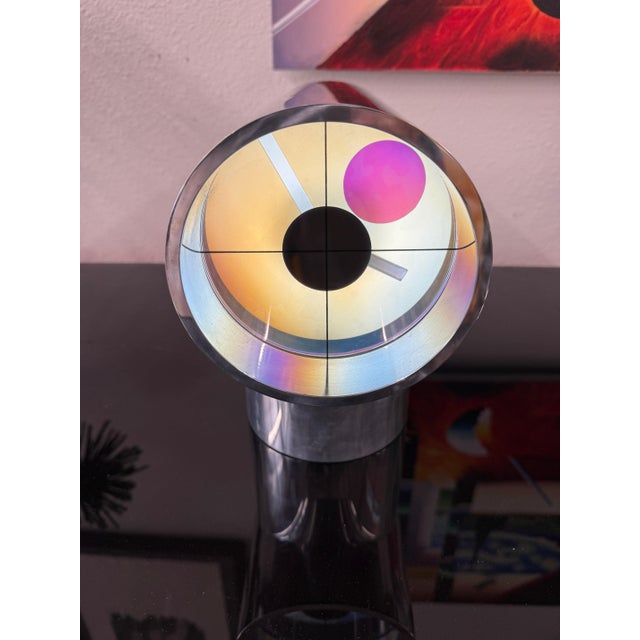 A vintage 1970s Aurora clock. These stunning clocks are in the collection of the Museum of Modern Art MOMA in NY....