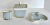 Mid-Century Rosenthal Azur Kronach-Germany Smoking Vanity Set For Sale - Image 11 of 11