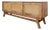 Mid-Century Modern Media Credenza Solid Hardwood For Sale