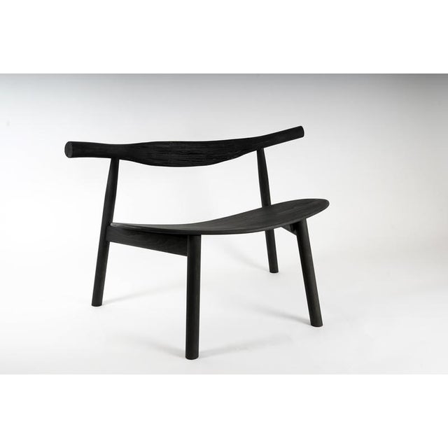 Contemporary Pressed Wood Low Chair by Johannes Hemann For Sale - Image 3 of 10