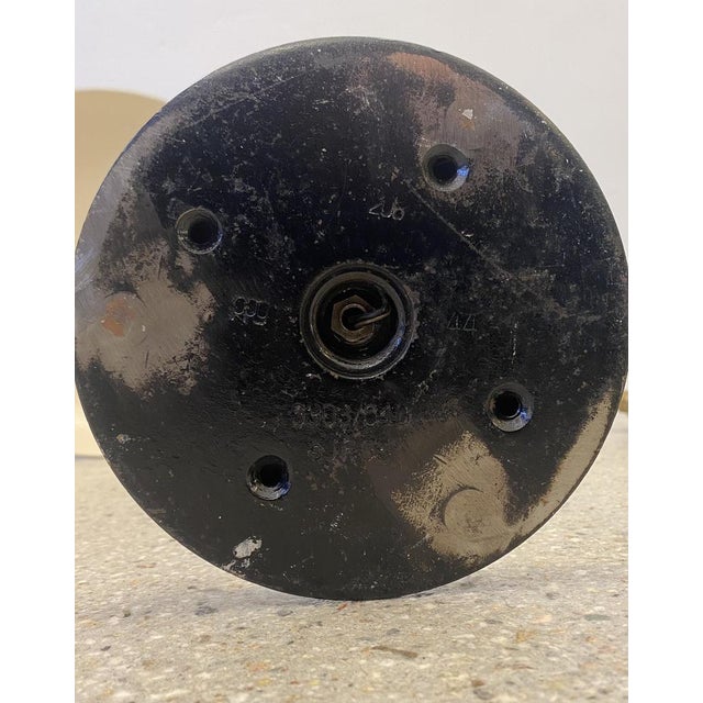 Gray Mid-Century Brass Table Lamp, Germany, 1950s For Sale - Image 8 of 18