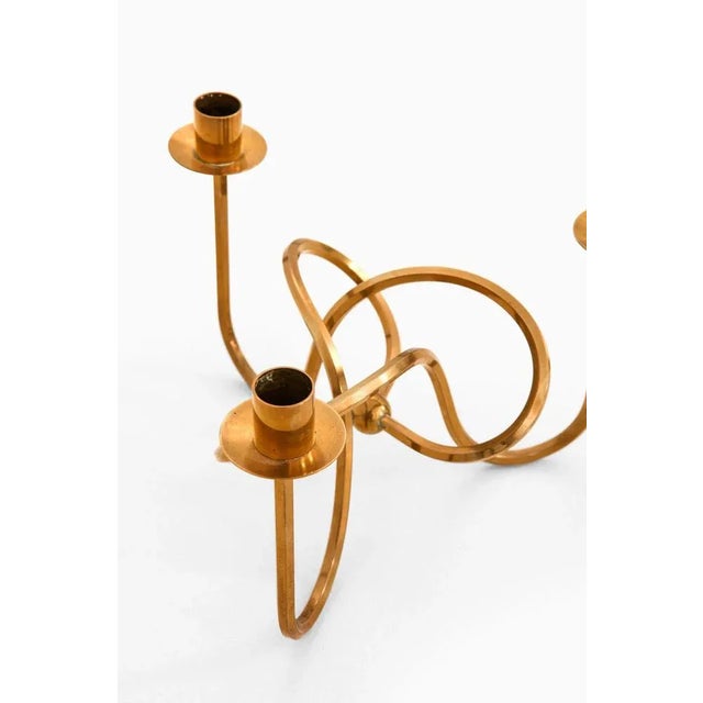 Candleholder by Josef Frank for Swedish Tenn, 1930s For Sale - Image 3 of 5