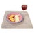 Artifacts Rattan Square Placemat in White Wash - 13" For Sale - Image 4 of 7