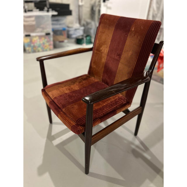 1960s Set of 10 Arne Vodder by Sibast Danish Rosewood Armchairs For Sale - Image 10 of 12