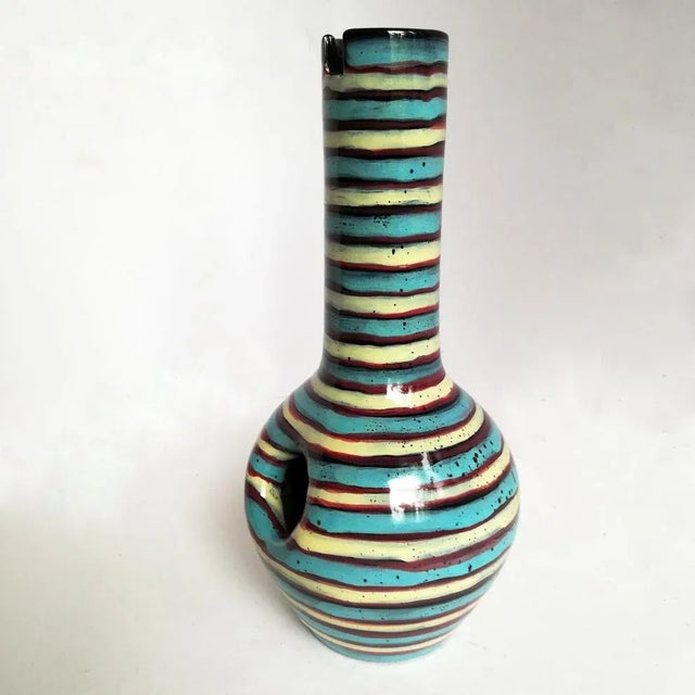 1950s Italian Ceramic Table Lamp, 1957 For Sale - Image 5 of 8