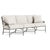 Brown Jordan Venetian Sofa, Mica frame with Fusion Natural fabric For Sale - Image 12 of 12