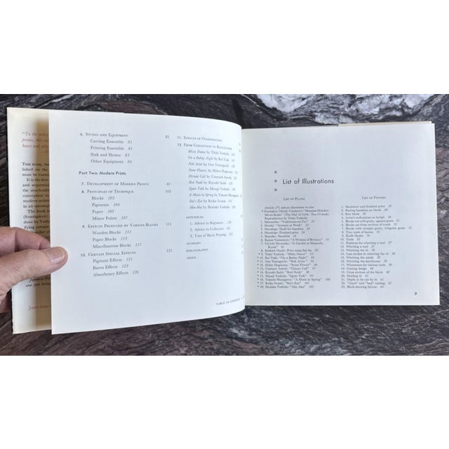 "Japanese Print-Making" Instructional Book by Yoshida & Yuki For Sale - Image 9 of 16