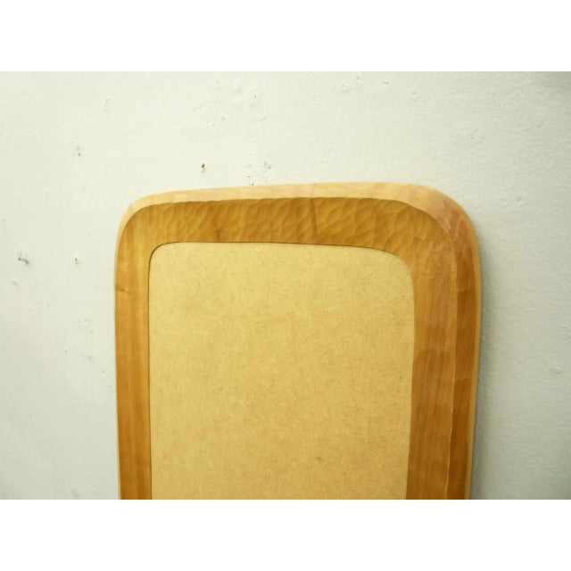 Anthroposophical Limewood Photo Frame, 1950s For Sale - Image 6 of 10