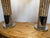 2000 - 2009 Chromed Cork Table Lamps, Pair For Sale - Image 5 of 12