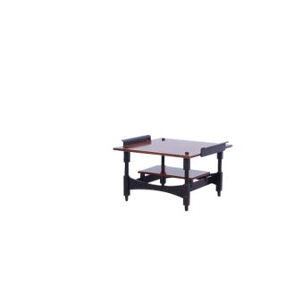 Mid-Century Coffee Table with Removable Tray, 1960s For Sale