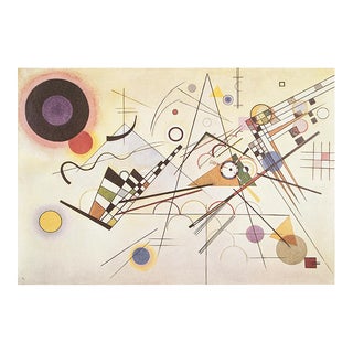 C. 1980s After Wassily Kandinsky "Composition 8", German Edition Full-Color Print For Sale