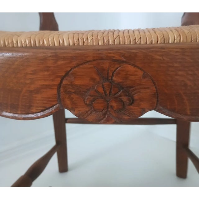 1970s Six French Provincial Dining Chairs For Sale - Image 9 of 15