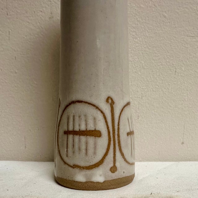 Mid-Century Modern 1960s Gordon and Jane Martz Abstract Ceramic Vase, Marshall Studios For Sale - Image 3 of 6