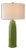 Cannon Apple Green Lamp For Sale