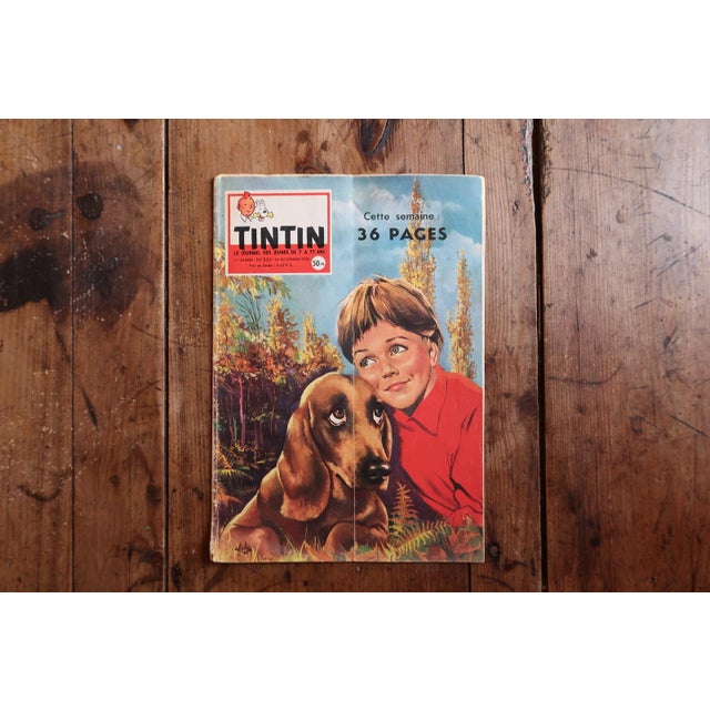 1950s Original Le Journal De Tintin, November 1958 – Tintin Au Tibet For Sale - Image 5 of 7