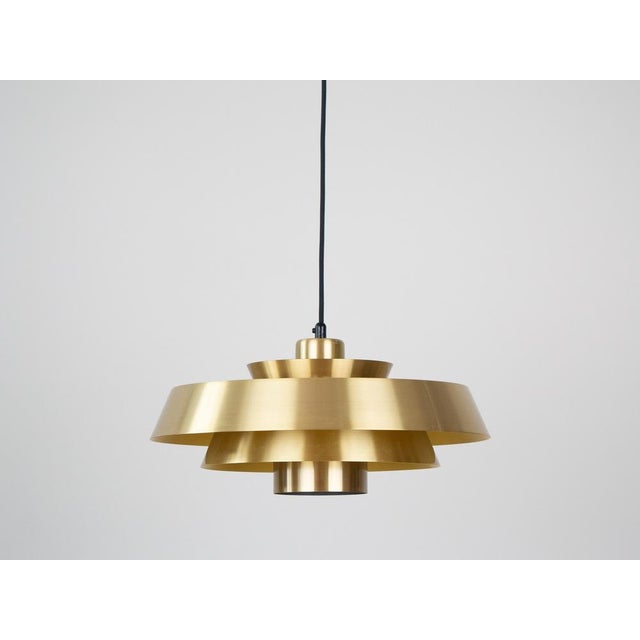Fog & Mørup Vintage Danish Nova Pendant Lamp by Jo Hammerborg for Fog & Mørup, 1963 For Sale - Image 4 of 13