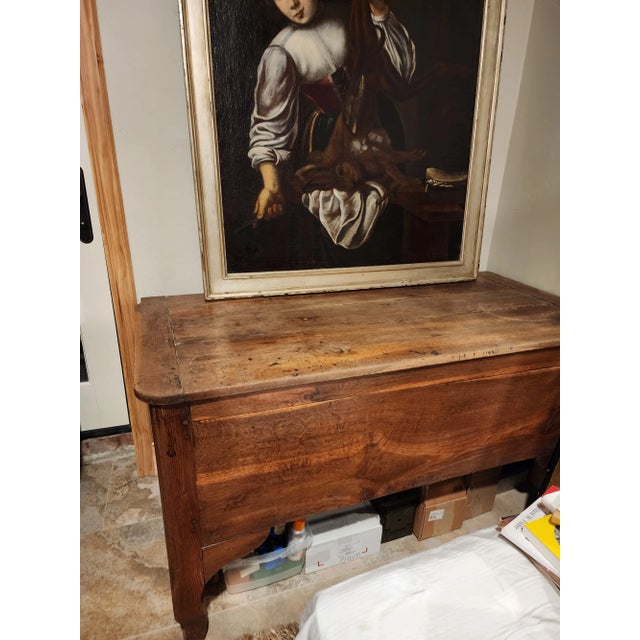 Rustic French Country Chest Trunk For Sale In San Antonio - Image 6 of 11