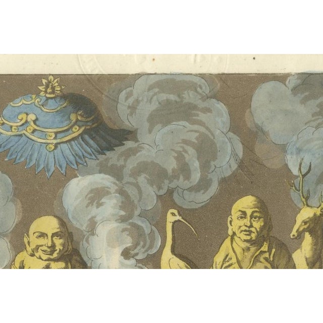Black Ferrario, Chinese Religious Figures and Temple Statues Costumes, 1815, Print For Sale - Image 8 of 14