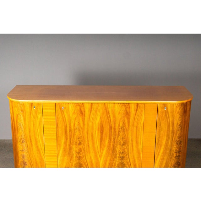 Brown Art Deco Sideboard in Mahogany For Sale - Image 8 of 18