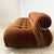 1970s Model Soriana Three-Seater Sofa in Brown Fabric by Afra and Tobia Scarpa for Cassina, 1970s For Sale - Image 5 of 12