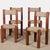 Vintage Wooden Straw-Seated Chairs, 1950, Set of 4 For Sale - Image 10 of 10