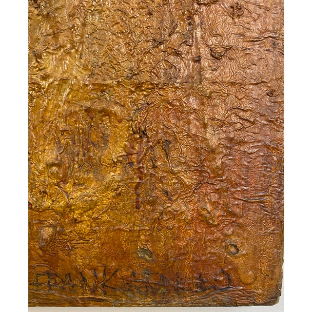 Frank Arnold Oil on Canvas Abstract Figurative Painting Titled "Escape" For Sale - Image 9 of 18