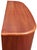 Brown 1990s Doimo Italian Modern Curved Cherry Credenza Dresser With Mirror For Sale - Image 8 of 9
