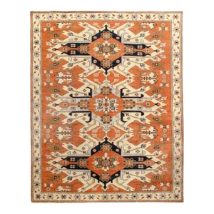 Fine Hand Knotted Kazak Design Rug