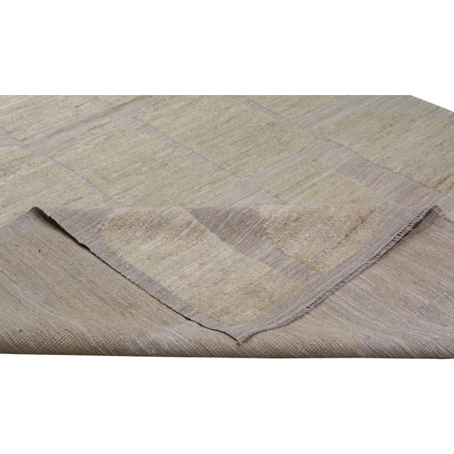Moroccan Hand Knotted Wool Rug,7'8''x10'3'' For Sale - Image 4 of 6