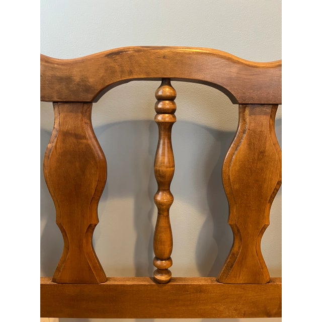 1970s Vintage Traditional Twin Headboard For Sale - Image 10 of 12