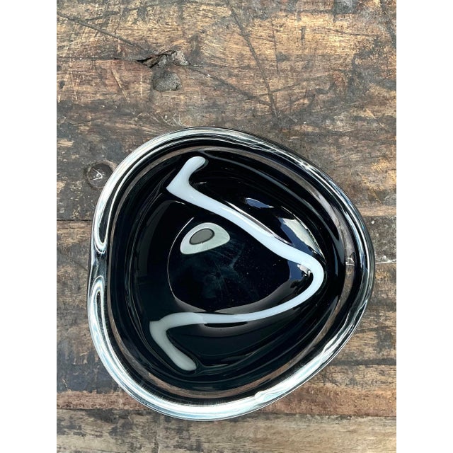 Vintage Orrefors Glass Bowl For Sale - Image 12 of 12