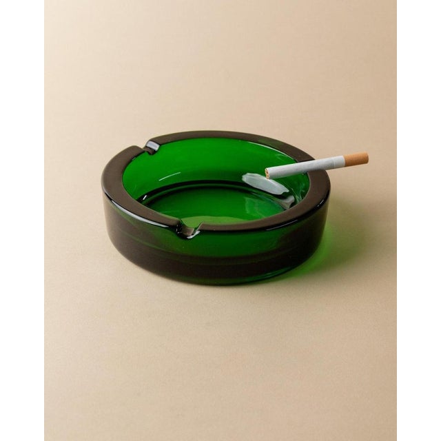 Vintage Glass Ashtray, 1970s For Sale - Image 4 of 11